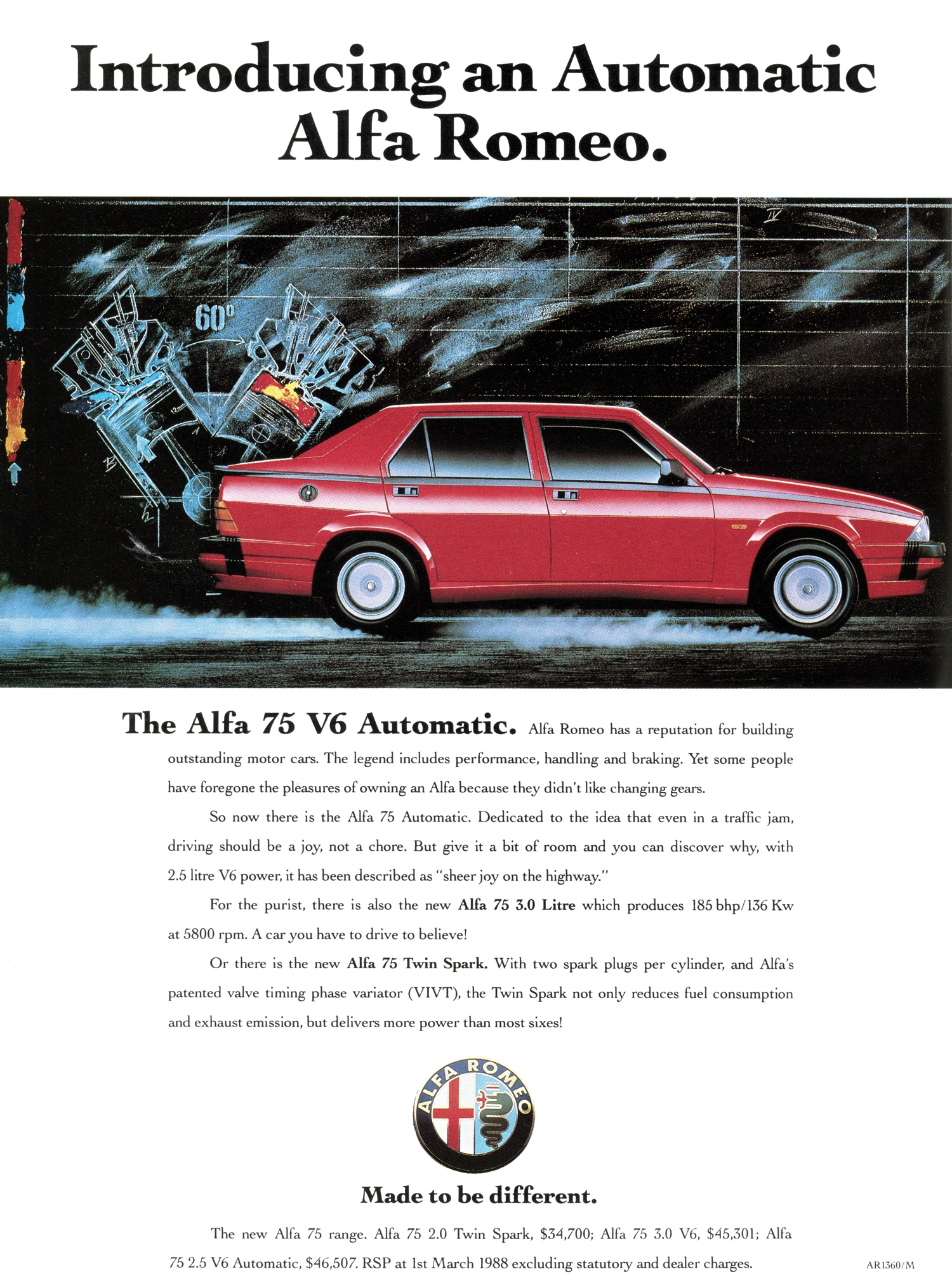 1988 Alfa 75 V6 Automatic